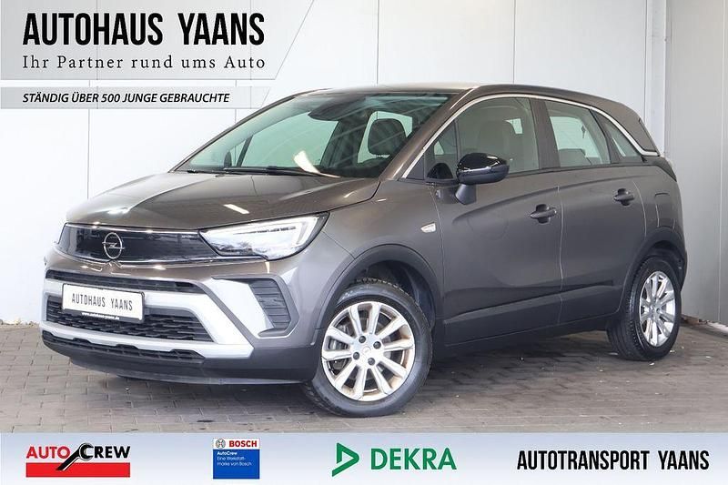 Grau Gebraucht 2021 Opel Crossland Elegance SUV | 9.789 € (Superpreis) - Bild 1/4