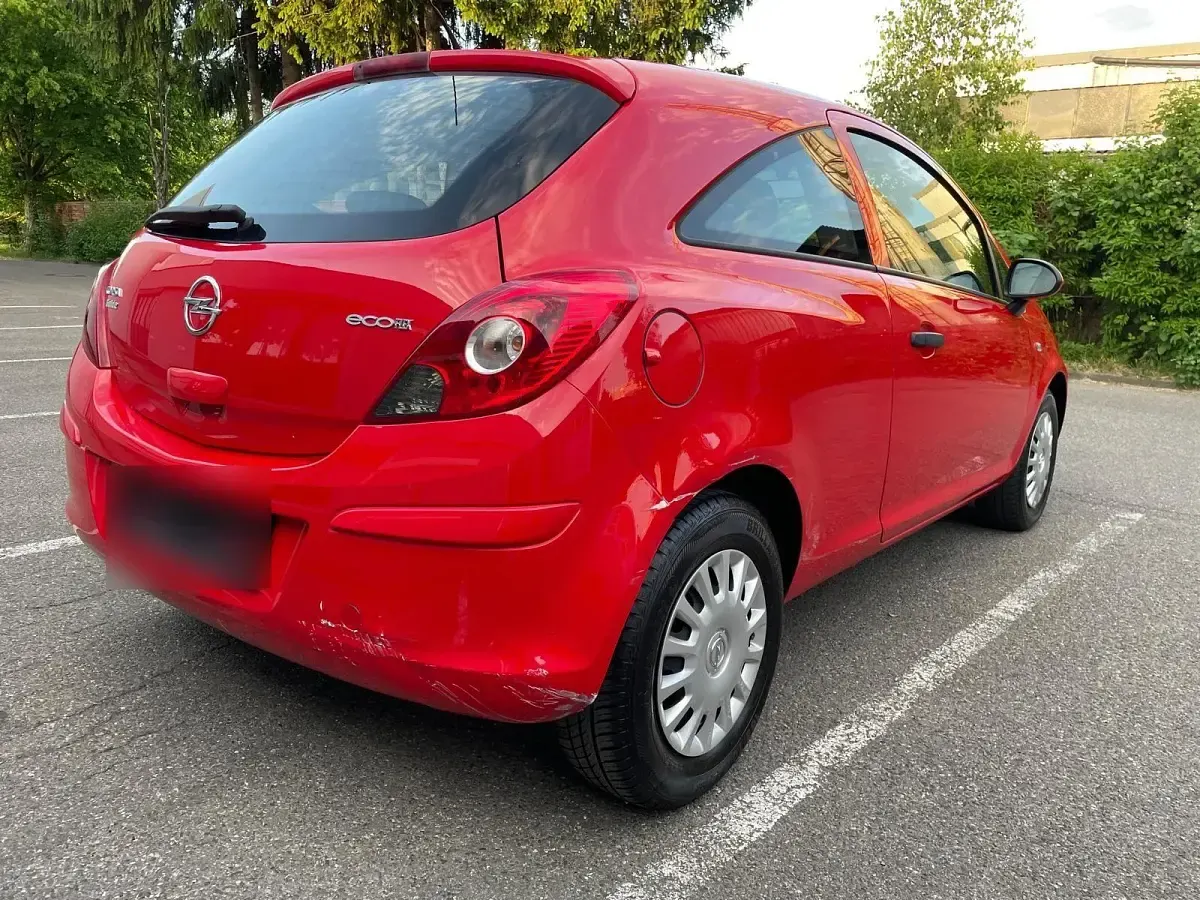 Gebraucht Opel Corsa 69 PS (50 kW) 2012 Rot Kleinwagen