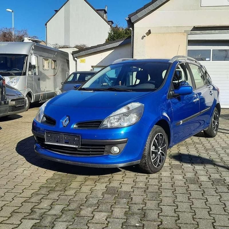 Gebraucht Renault Clio GrandTour Authentique 75 PS (55 kW) 2009 Blau Kombi