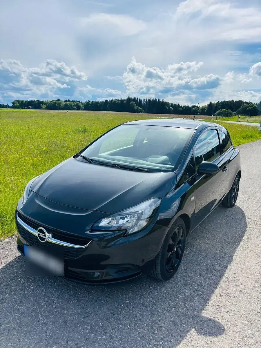Usado Opel Corsa 101 CV (74 kW) 2016 Negro Utilitario