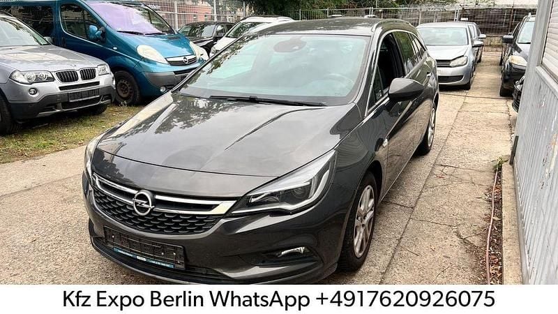 Grau Gebraucht 2017 Opel Astra Business Kombi | 4.500 € (Superpreis) - Bild 1/4