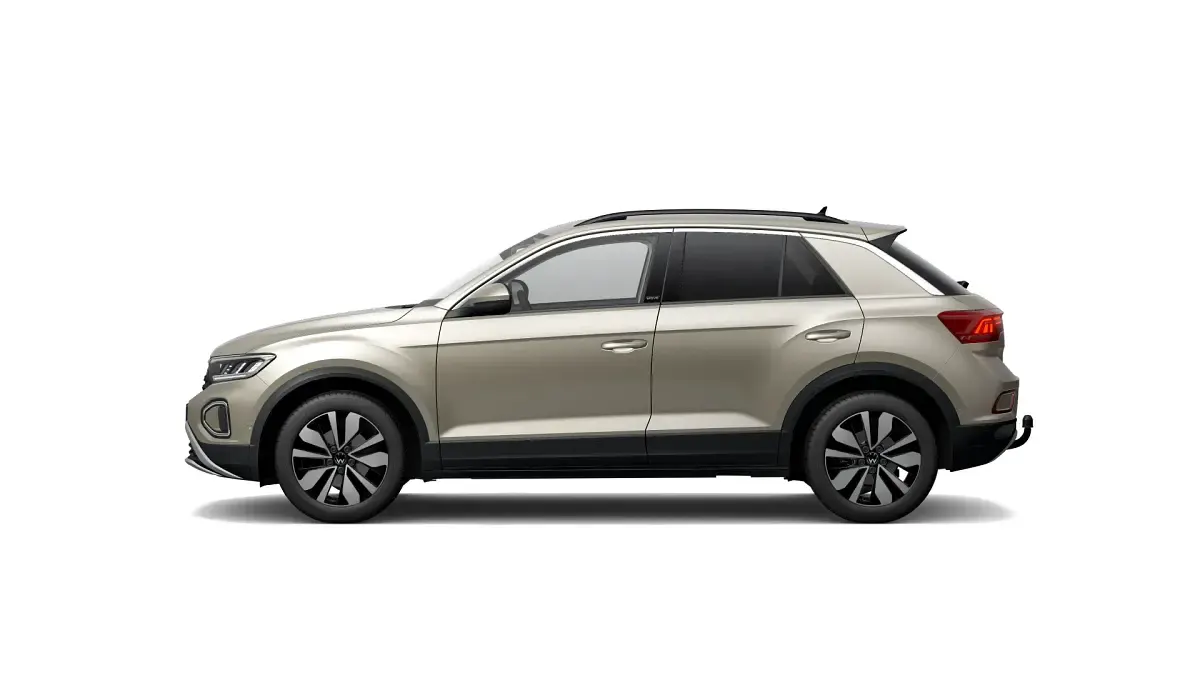 Gebraucht VW T-Roc Move 110 PS (80 kW) 2023 Ivory silver (silber) SUV