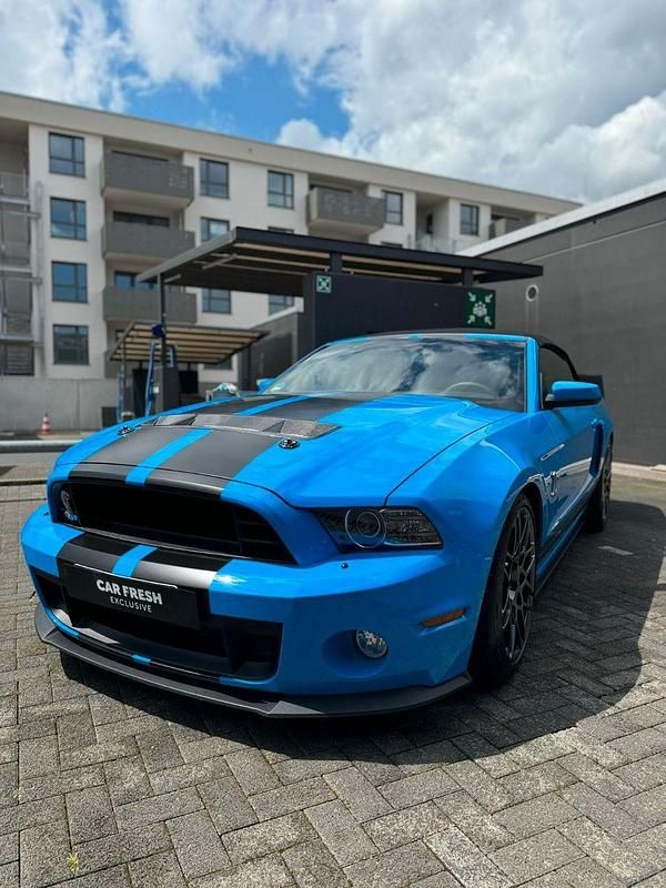 Blau Gebraucht 2013 Ford Mustang GT Cabrio | 95.000 € - Bild 1/4