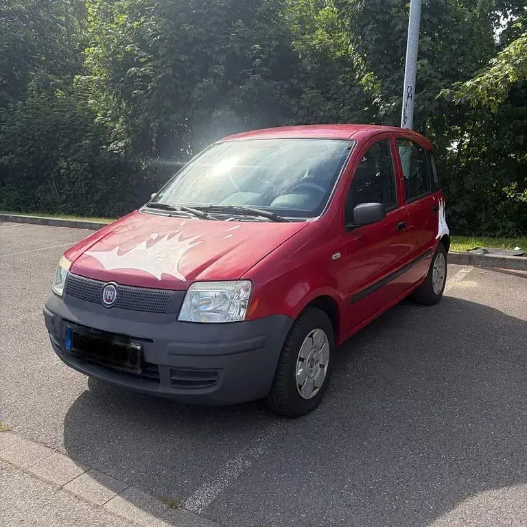 Gebraucht Fiat Panda 56 PS (41 kW) 2010 Rot Kleinwagen