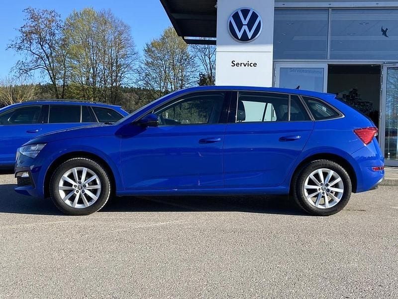 Gebraucht Skoda Scala 110 PS (80 kW) 2021 Blau Kleinwagen