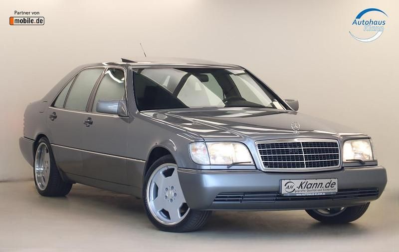 Grau Gebraucht 1992 Mercedes S600 Limousine | 24.999 € - Bild 1/4