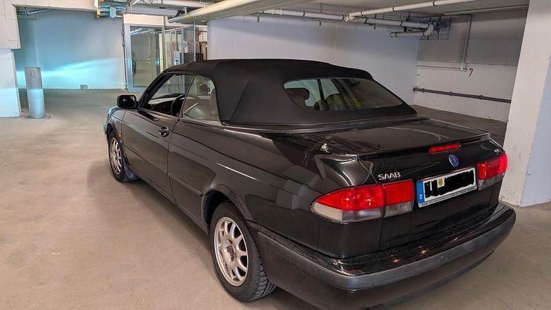Gebraucht Saab 9-3 Cabriolet 131 PS (96 kW) 1998 Schwarz Cabrio