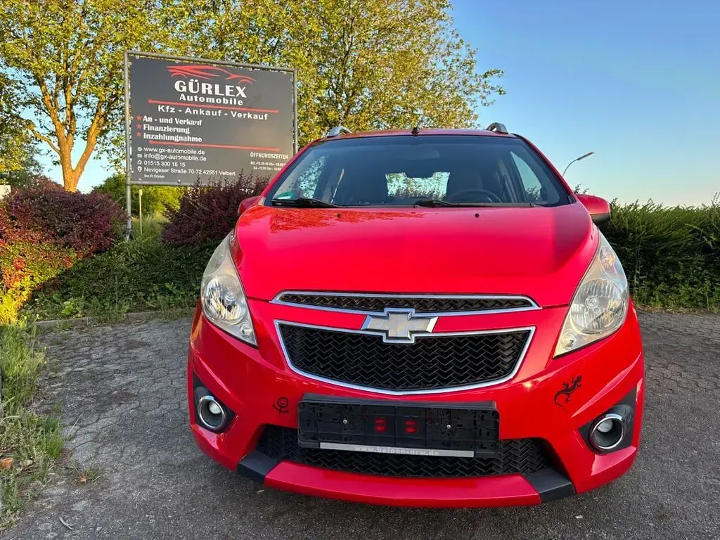 Gebraucht Chevrolet Spark LT 82 PS (60 kW) 2010 Rot Kleinwagen