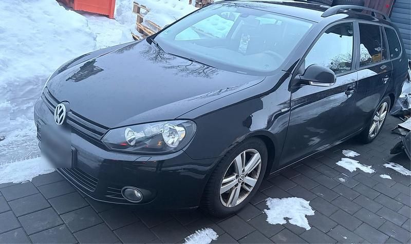 Gebraucht VW Golf VII Edition 105 PS (77 kW) 2013 Schwarz Kombi