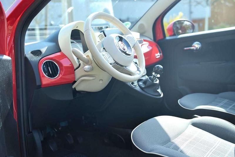 Second-hand Fiat 500C 69 CP (50 kW) 2018 Roșu Cabrio