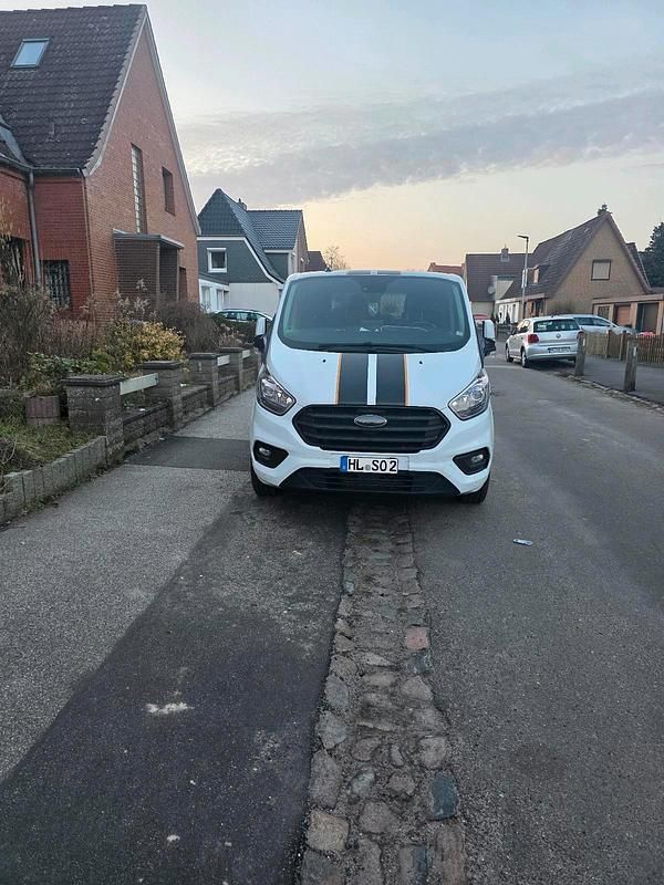 Gebraucht Ford Transit Custom 131 PS (96 kW) 2021 Weiß Van / Kleinbus