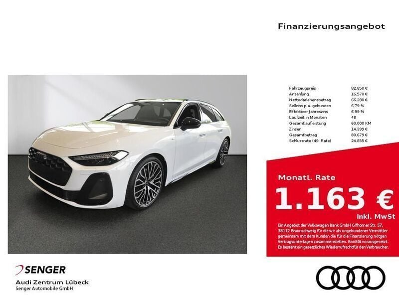 Weiß Neu 2025 Audi A5 Sport Coupé | 82.850 € - Bild 1/4