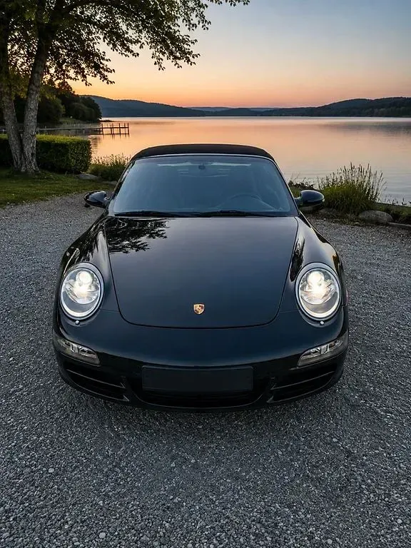 Gebraucht Porsche 911 Carrera 4S Cabriolet 355 PS (261 kW) 2007 Schwarz Cabrio