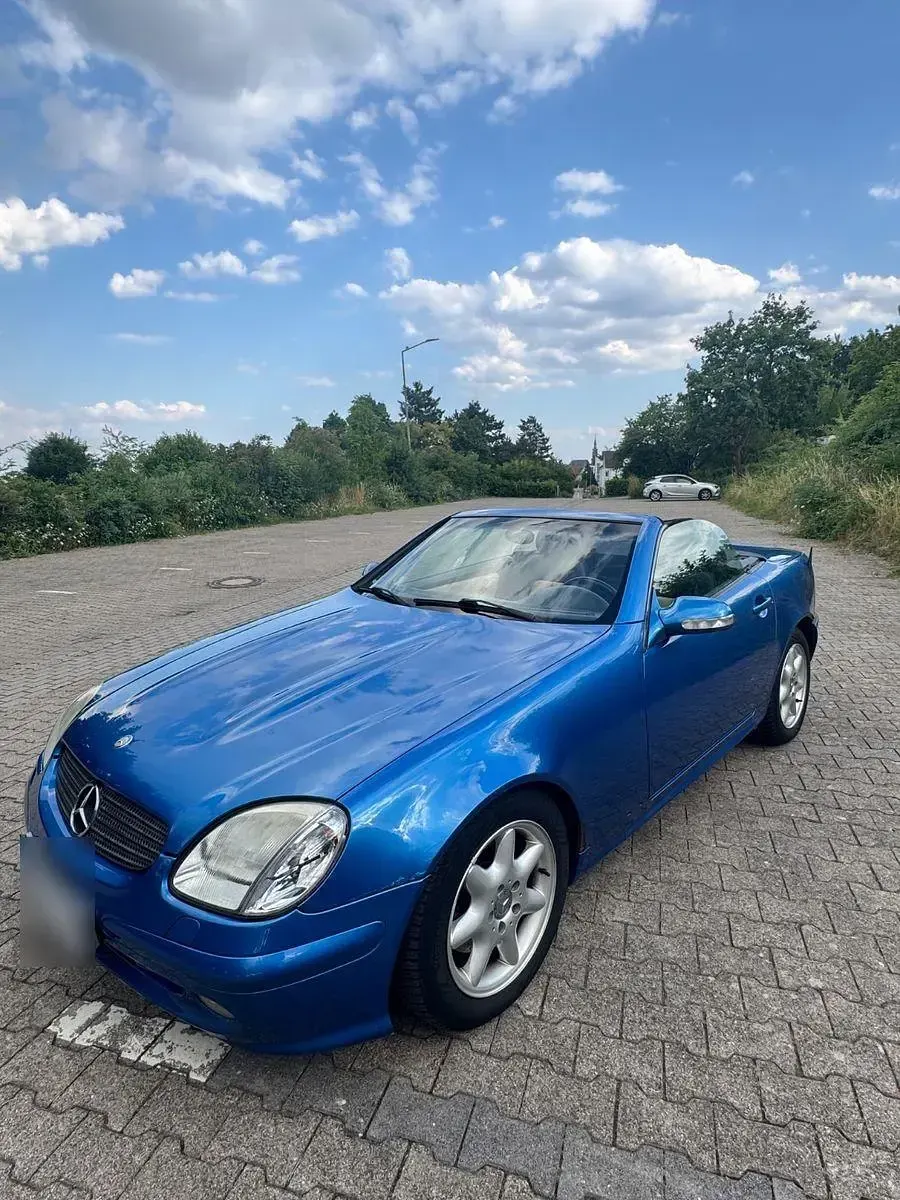 Gebraucht Mercedes SLK320 Edition 218 PS (160 kW) 2000 Violett Cabrio