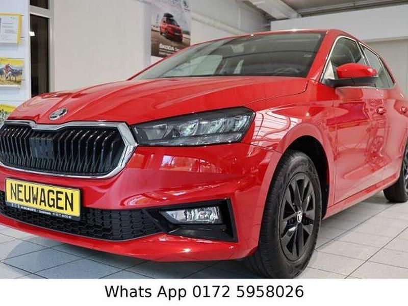 Gebraucht Skoda Fabia Style 95 PS (69 kW) 2024 Rot Kleinwagen