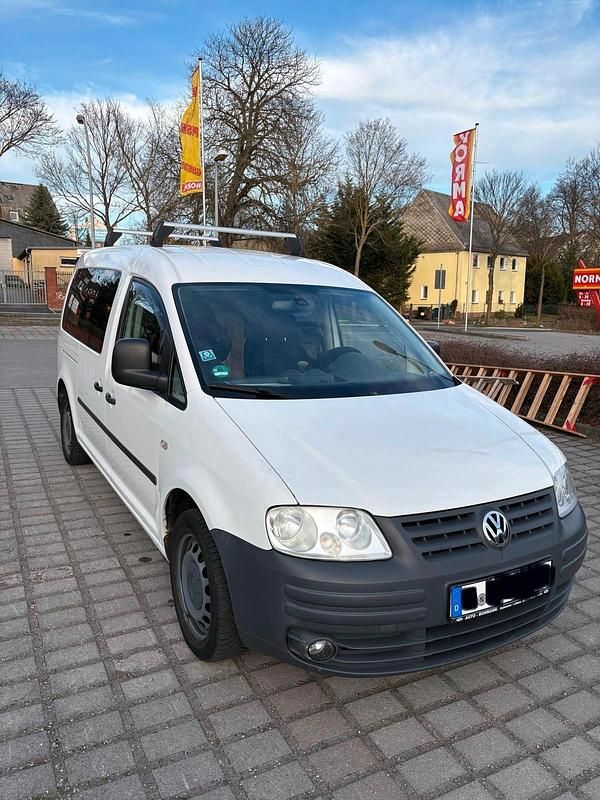 Gebraucht VW Caddy Maxi 140 PS (102 kW) 2008 Weiß Van / Kleinbus
