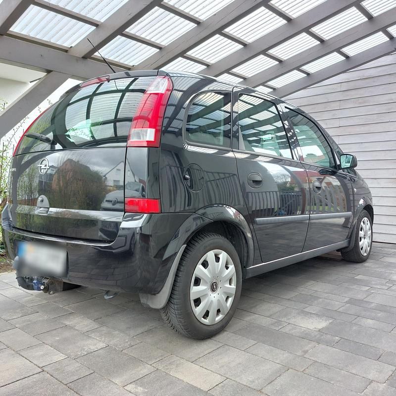 Gebraucht Opel Meriva 90 PS (66 kW) 2004 Schwarz Van / Kleinbus