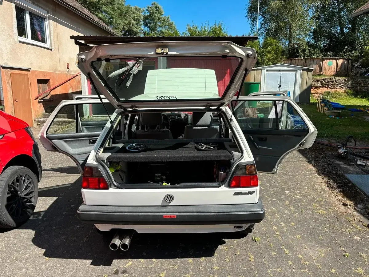 Gebraucht VW Golf III 55 PS (40 kW) 1992 Weiß Kleinwagen