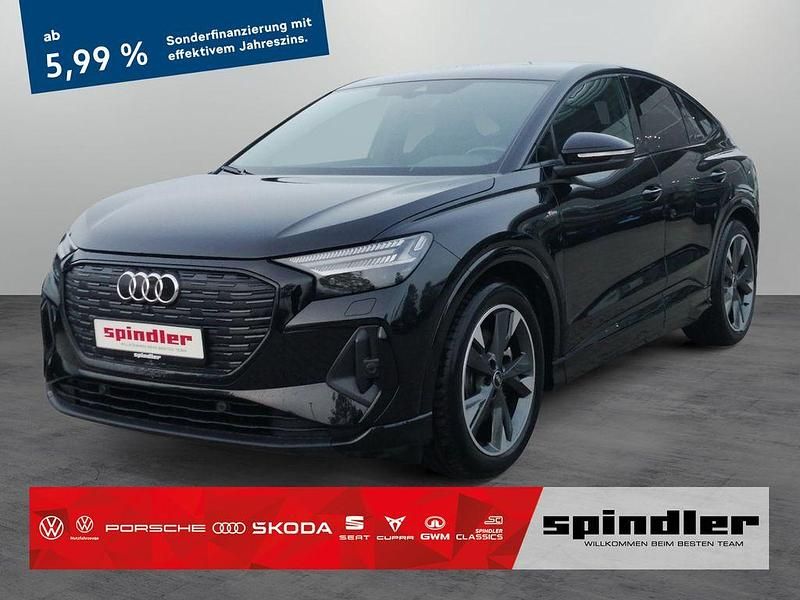 Schwarz Gebraucht 2022 Audi Q4 Sportback e-tron S-Line SUV | 34.880 € (Fairer Preis) - Bild 1/4