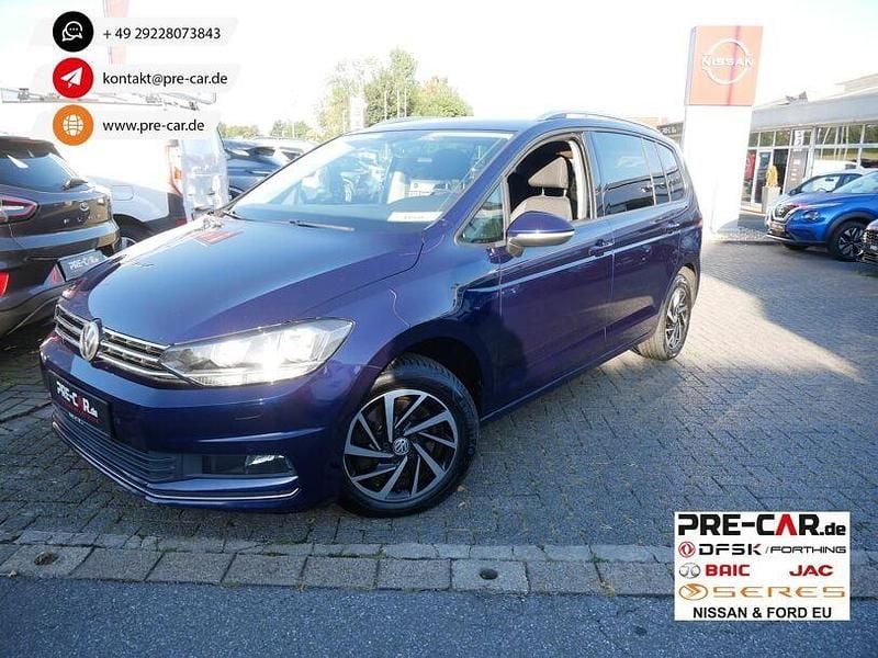 Blau Gebraucht 2018 VW Touran Join Van / Kleinbus | 16.950 € (Guter Preis) - Bild 1/3