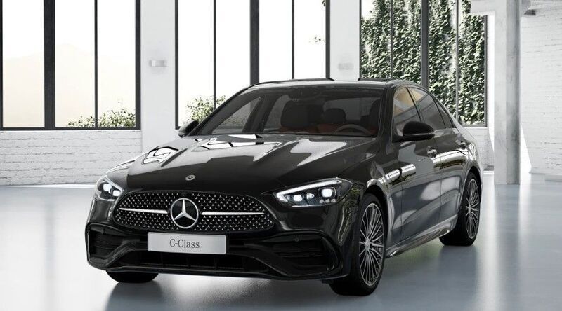 Schwarz Neu 2025 Mercedes C200 Premium Plus Limousine | 56.995 € (Teuer) - Bild 1/4