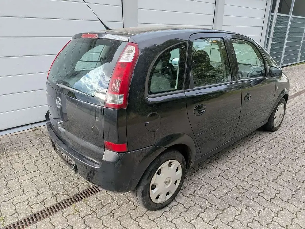 Gebraucht Opel Meriva Edition 101 PS (74 kW) 2005 Schwarz Van / Kleinbus