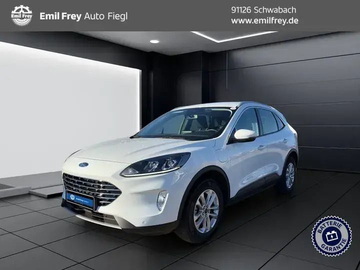 Frozen white Gebraucht 2022 Ford Kuga Titanium SUV | 23.950 € (Superpreis) - Bild 1/3