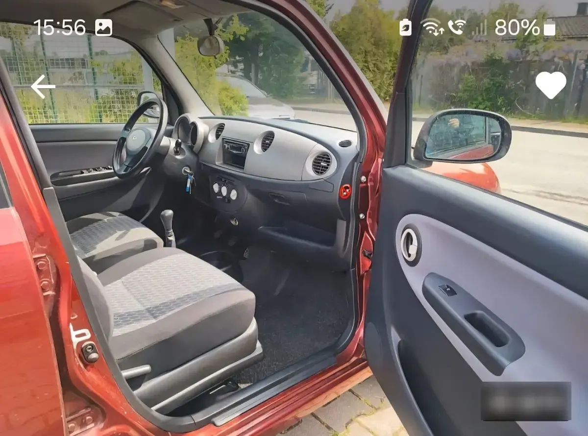 Gebraucht Daihatsu Trevis 58 PS (42 kW) 2006 Rot Kleinwagen