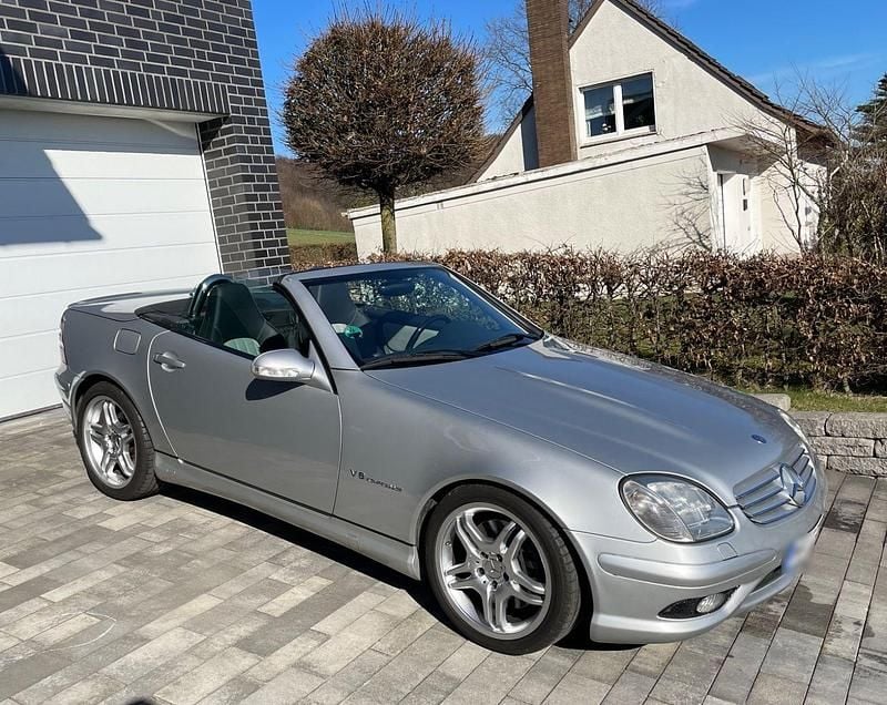 Gebraucht Mercedes SLK32 AMG AMG 354 PS (260 kW) 2002 Silber Cabrio
