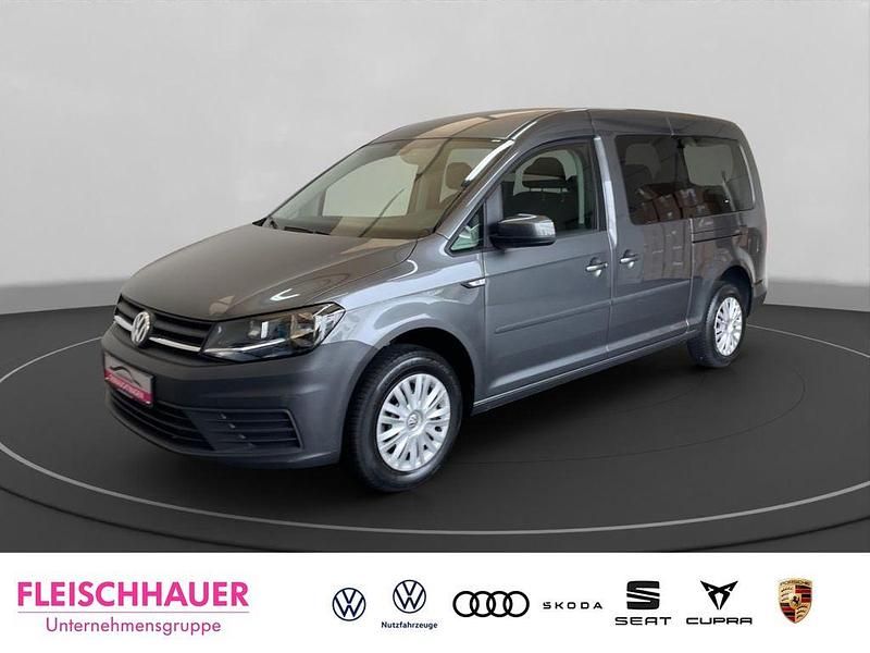 Grau Gebraucht 2020 VW Caddy Maxi Trendline Van / Kleinbus | 23.980 € (Fairer Preis) - Bild 1/4