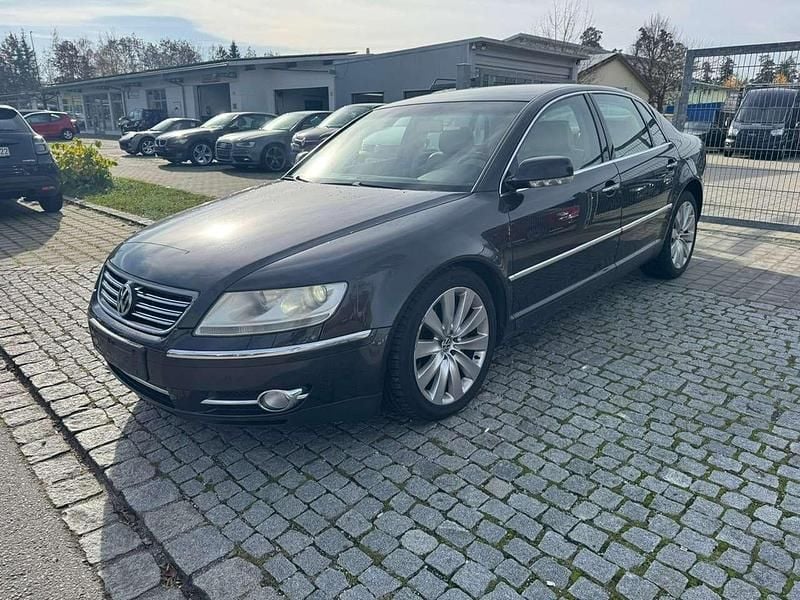 Moccaanthrazit perleffekt Gebraucht 2010 VW Phaeton Limousine | 2.900 € - Bild 1/4