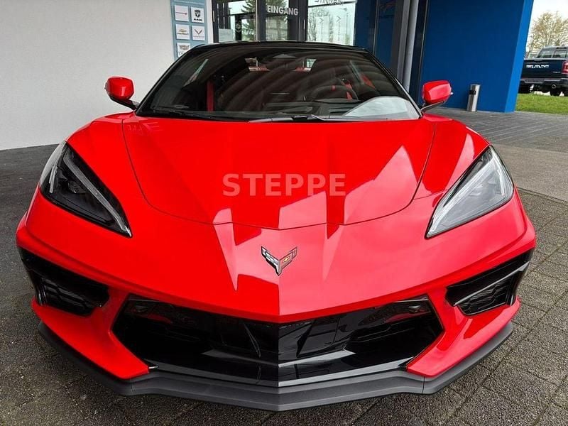Nowe Corvette Stingray 481 KM (353 kW) 2026 Czerwony Kabriolet
