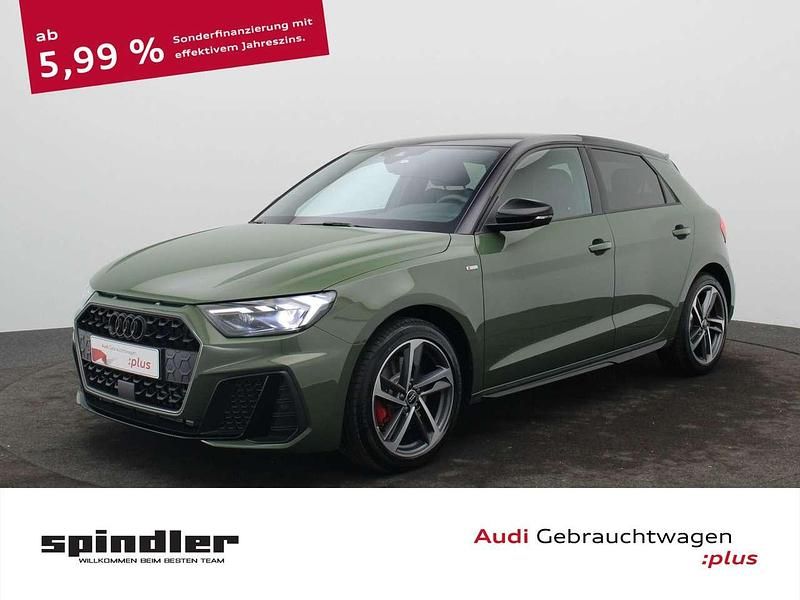 Distriktgrün metallic Gebraucht 2025 Audi A1 S-Line Kleinwagen | 34.980 € (Etwas zu teuer) - Bild 1/4