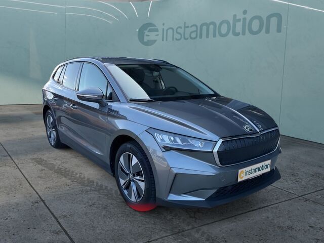 Grau Gebraucht 2024 Skoda Enyaq iV SUV | 42.799 € - Bild 1/2