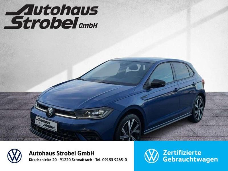 Neu VW Polo R-line 95 PS (69 kW) 2025 Reef blue metallic Limousine
