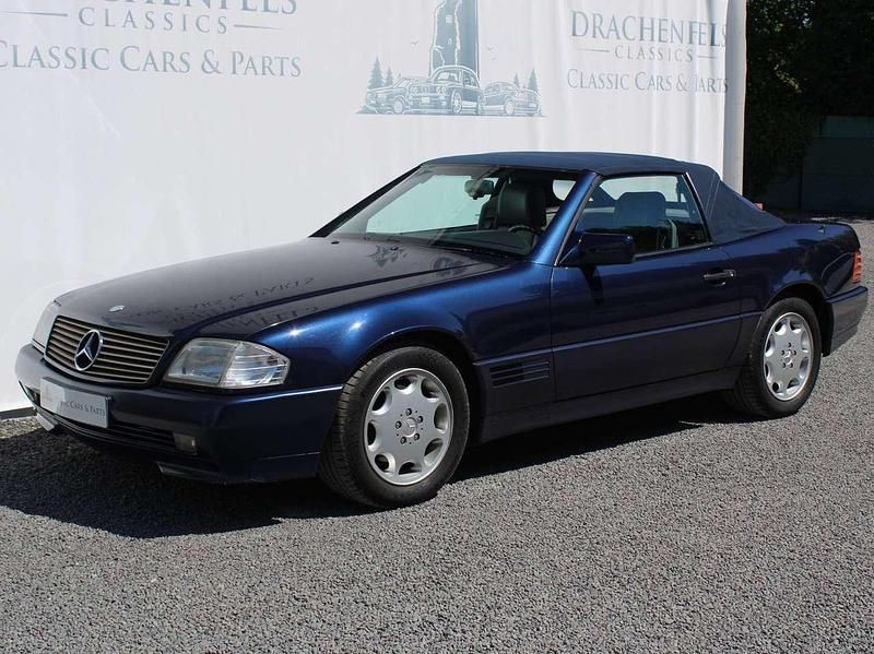 Gebraucht Mercedes SL320 231 PS (169 kW) 1995 Azuritblaumetallic Cabrio