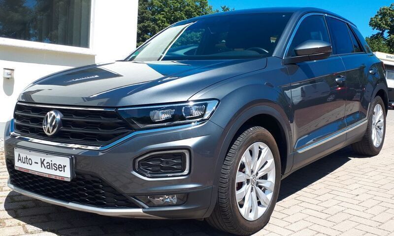 Grau Gebraucht 2019 VW T-Roc Sportline SUV | 24.199 € (Fairer Preis) - Bild 1/4