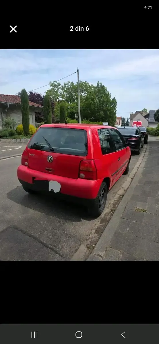 Gebraucht VW Lupo 60 PS (44 kW) 2026 Rot Kleinwagen