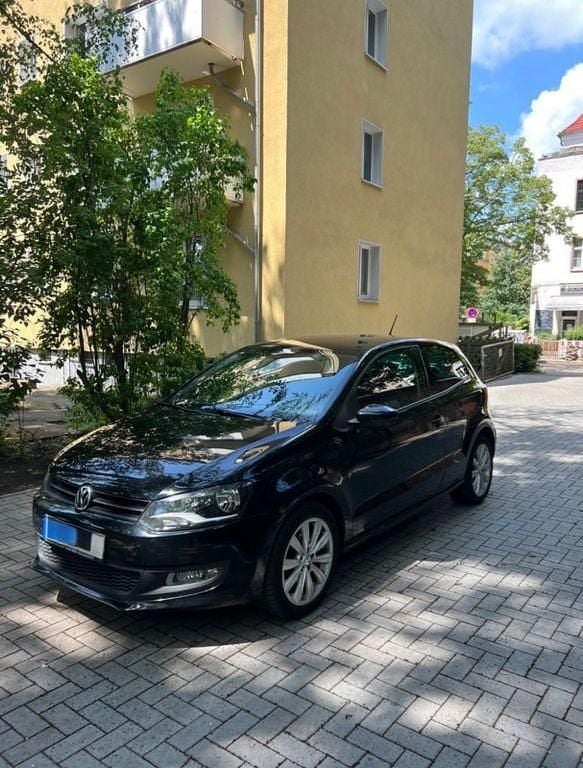 Gebraucht VW Polo 86 PS (63 kW) 2010 Schwarz Kleinwagen
