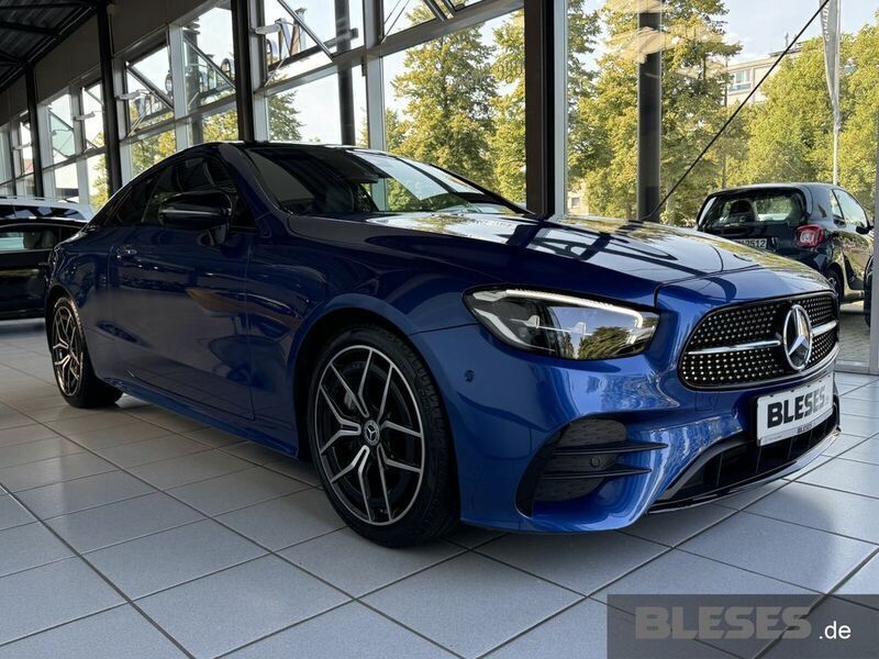 Gebraucht Mercedes E300 AMG 258 PS (189 kW) 2023 Lack spektralblau Coupé