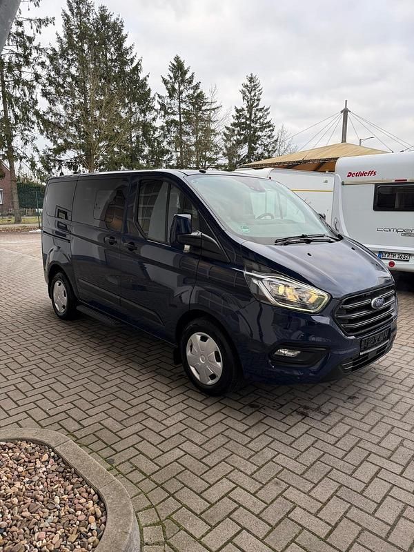 Gebraucht Ford Transit Custom 170 PS (125 kW) 2019 Blau Van / Kleinbus