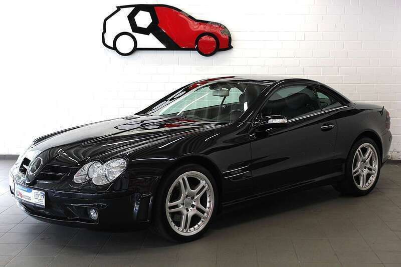 Designobrillantschwarz Gebraucht 2005 Mercedes SL500 Edition Cabrio | 47.990 € - Bild 1/4