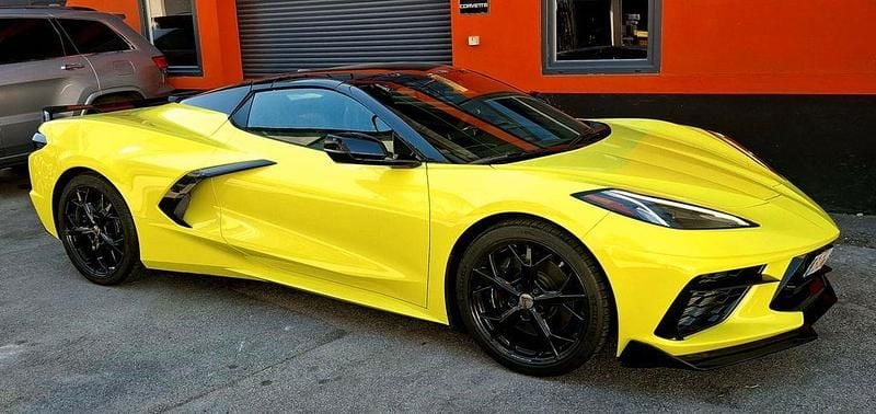 Second-hand Corvette C8 496 CP (364 kW) 2022 Galben Cabrio
