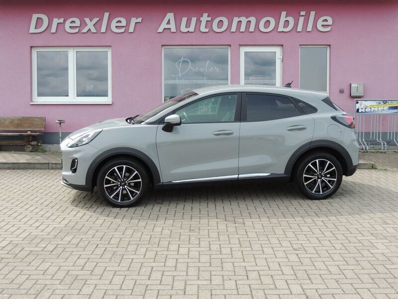 Fancygrau Gebraucht 2021 Ford Puma Titanium Limousine | 16.999 € (Superpreis) - Bild 1/4