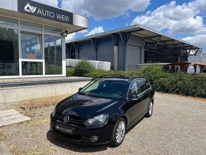 Schwarz Gebraucht 2012 VW Golf VI Style Kombi | 7.790 € (Fairer Preis) - Bild 1/4