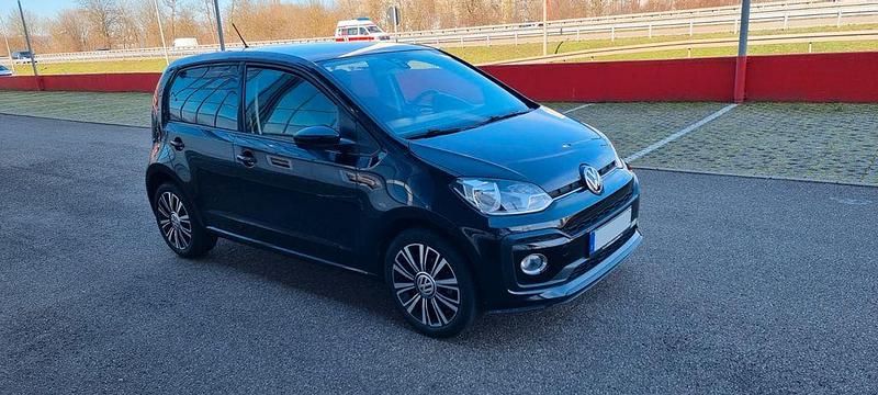 Gebraucht VW up! 90 PS (66 kW) 2018 Schwarz Kleinwagen