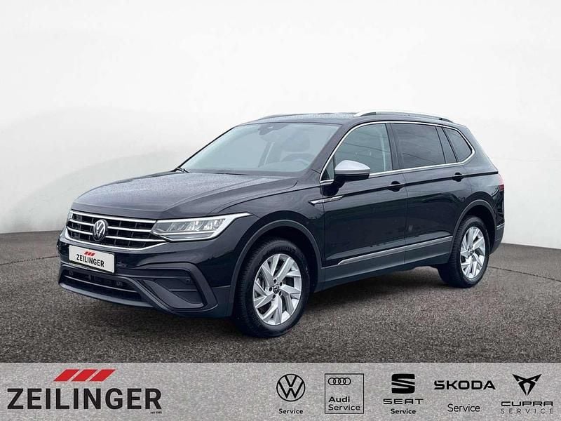 Schwarz Gebraucht 2024 VW Tiguan Allspace S SUV | 38.245 € (Superpreis) - Bild 1/4