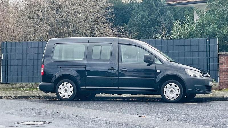 Schwarz Gebraucht 2012 VW Caddy Maxi Van / Kleinbus | 5.100 € - Bild 1/4