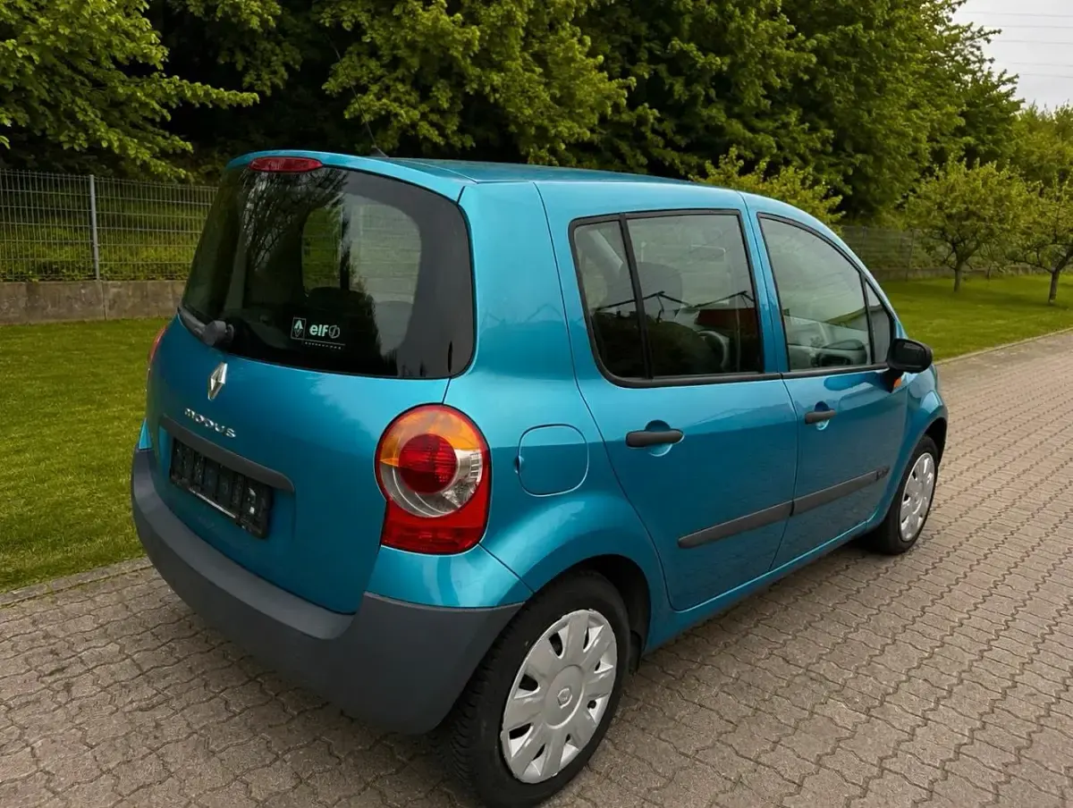 Gebraucht Renault Modus 75 PS (55 kW) 2007 Blau Van / Kleinbus