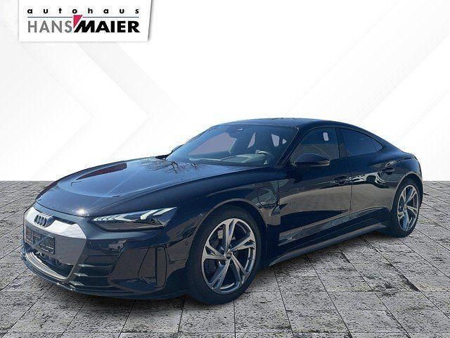 Mythosschwarz metallic Gebraucht 2021 Audi e-tron GT quattro Ambiente Limousine | 55.899 € (Fairer Preis) - Bild 1/4